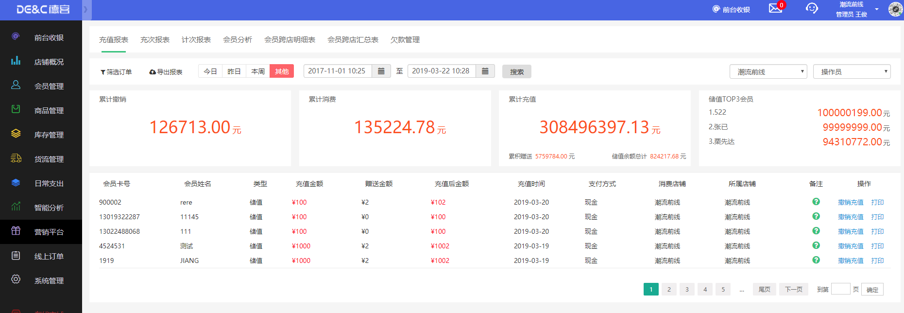 服装店会员管理软件